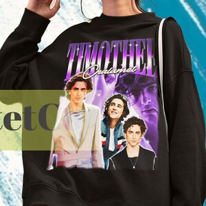Timothee Chalamet, Timothee Chalamet Sweatshirt, Timothee Chalamet Merch, Vintage Timothee Chalamet Sweater, Timothee Chalamet Film Poster