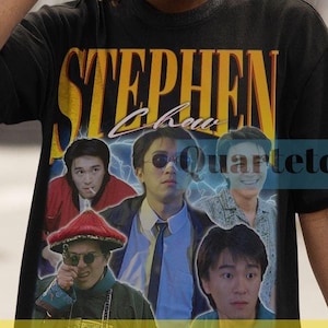 Stephen Chow Tshirt, Stephen Chow Shirt, Stephen Chow Retro Shirt, Vintage Stephen Chow Tees, Stephen Chow Poster, Retro Movie Shirt Gift