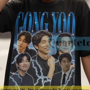 Gong Yoo Tshirt, Gong Yoo Shirt, Gong Yoo Vintage Tshirt, Gong Yoo Retro Shirt, Gong Yoo Tees, Kdrama Shirt, Kdrama Gift Shirt, Kdrama Fan