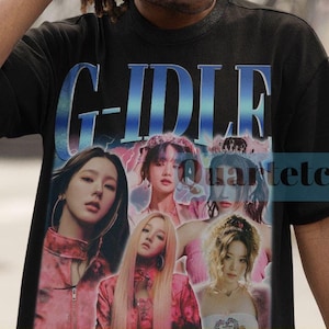 Gidle Just Me (G)-Idle 2022 World Tour Double Sided Unsiex T