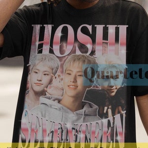 Hoshi Seventeen Tshirt, Hoshi Kwon Shirt, Hoshi Seventeen Vintage Tshirt, Hoshi Fan Tees, Hoshi Merch Tees, Kpop Tees, Seventeen Kpop Tees