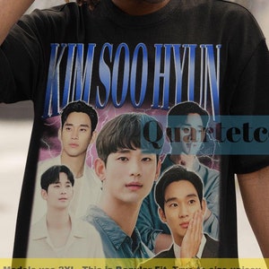 Kim Soo-hyun, Kim Soo Hyun, Kim Soo Hyun Shirt, Kim Soo Hyun Vintage Tshirt, Retro Kim Soo Hyun Tees, Kdrama Shirt, Kdrama Gift, Kdrama