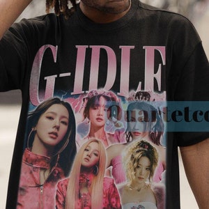 G-IDLE, G IDLE Shirt, G I-DLE Vintage Tshirt, G Idle Fan Tees, G Idle Gift, G Idle Tour Tees, Kpop Gift Tees, Music Tees, Kpop Shirt Fan
