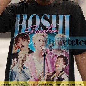 Hoshi Seventeen Tshirt, Hoshi Kwon Shirt, Hoshi Seventeen Vintage Tshirt, Hoshi Fan Tees, Hoshi Merch Tees, Kpop Tees, Seventeen Kpop Tees