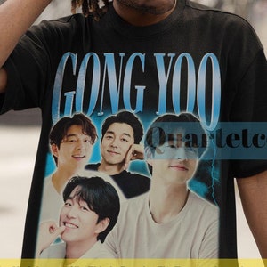 Gong Yoo Tshirt, Gong Yoo Shirt, Gong Yoo Vintage Tshirt, Gong Yoo Fan Tees, Gong Yoo Merch Tees, Kpop Tees, Kdrama Shirt, Kdrama Gift Tees