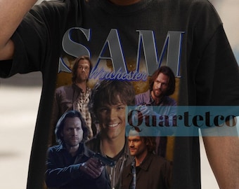 Sam Winchester Shirt , Dean Sam Winchester Supernatural Shirt , Jared Padalecki Actor Retro Shirt , Supernatural Jared Padalecki Tshirt