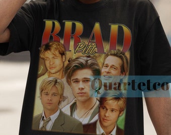 Brad Pitt Shirt, Brad Pitt Tshirt, Brad Pitt Fight Club Shirt, Brad Pitt Fan Tees, Brad Pitt Merch, Brad Pitt Poster, Vintage Brad Pitt Tees