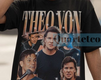 Theo Von Tshirt, Theo Von Shirt, Comedian Theo Von Vintage Tees, Theo Von Fan, Funny Theo Von Meme Poster, Retro Theo Von Vintage Tees Gift