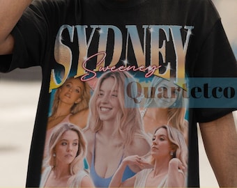 Sydney Sweeney, Sydney Sweeney Shirt, Sydney Sweeney Vintage Tshirt, Sydney Sweeney Fan Tees, Sydney Sweeney Movies, Sydney Sweeney Gift