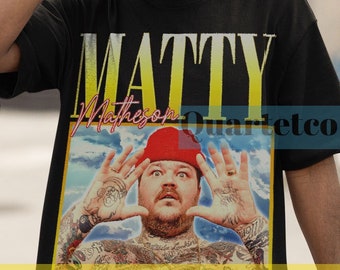 Matty Matheson, Matty Matheson shirt, Matty Matheson tshirt, Matty Matheson grappige tees, retro Matty Matheson cadeau, Canadese chef-kok komedie