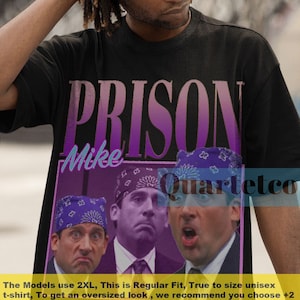 Prison Mike , Prison Mike Shirt , Prison Mike Tshirt , Vintage Prison Mike Retro Shirt , Prison Mike Merch , Michael Scott Homage Fan Tees