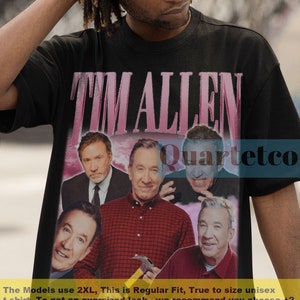 Tim Allen, Tim Allen Tshirt, Tim Allen Shirt, Tim Allen Movies, Retro Tim Allen Gift, Tim Allen Fan Gift Clothing, Tim Allen Tees Poster