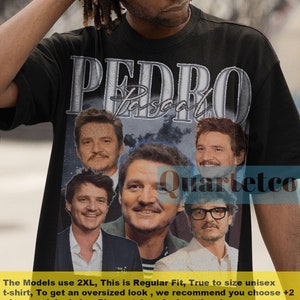 Pedro Pascal, Daddy Pedro Pascal Shirt, Pedro Pascal Tshirt, Pedro Pascal Movie Gift, Vintage Pedro Pascal Shirt, Pedro Pascal Fan Tees