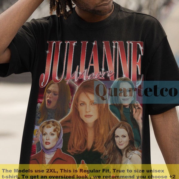 Chemise Julianne Moore, chemise Julianne Moore vintage, chemise rétro Julianne Moore, film Julianne Moore, actrice Julianne Moore cadeau T-shirts