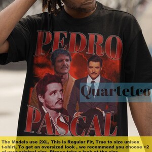 Pedro Pascal, Daddy Pedro Pascal Shirt, Pedro Pascal Tshirt, Pedro Pascal Movie Gift, Vintage Pedro Pascal Shirt, Pedro Pascal Fan Tees