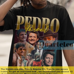 Pedro Pascal, Daddy Pedro Pascal Shirt, Pedro Pascal Tshirt, Pedro Pascal Movie Gift, Vintage Pedro Pascal Shirt, Pedro Pascal Fan Tees