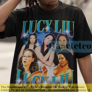 Lucy Liu, Lucy Liu Shirt, Lucy Liu Fan Tees, Lucy Liu Merch, Lucy Liu Vintage Tshirt, Lucy Liu Movies Tee, Actress Lucy Liu Film Shirt Gift