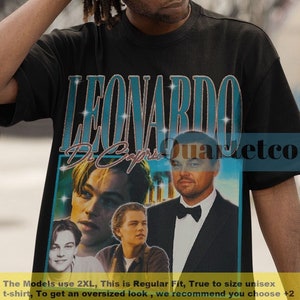 Leonardo DiCaprio, Leonardo DiCaprio Shirt, Retro Leonardo DiCaprio Vintage Tshirt, Leonardo DiCaprio Movie Poster Shirt, Wallstreet Shirt