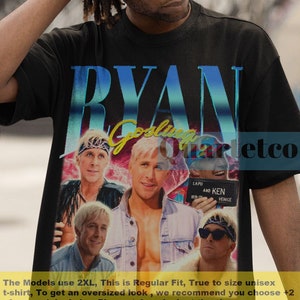 Ryan Gosling, Ryan Gosling Tshirt, Ryan Gosling Shirt, Ryan Gosling Gift Tees, Retro Ryan Gosling Vintage Clothing, Ryan Gosling Fan