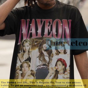 ナヨン TWICE、ナヨン シャツ、ナヨン ファン T シャツ、ナヨン