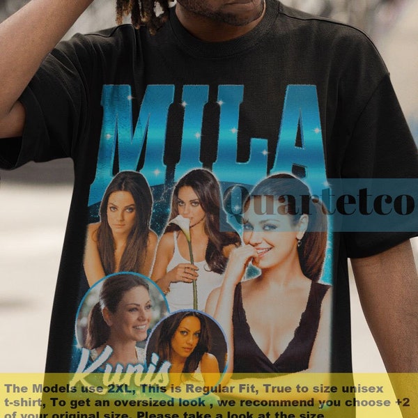 Mila Kunis, Mila Kunis Shirt, Vintage Mila Kunis Tshirt Movie, Mila Kunis Clothing, Mila Kunis Retro Poster, Actress Mila Kunis Merch