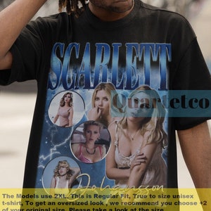Scarlett Johansson, Scarlett Johansson Shirt, Scarlett Johansson Merch, Actress Scarlett Johansson Film, Vintage Scarlett Johansson Tshirt