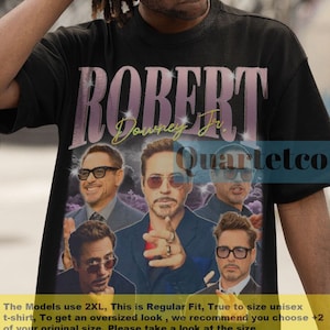 Robert Downey Jr Tshirt, Robert Downey Shirt, Robert Downey Vintage Tees, Robert Downey Movies, Retro Robert Downey, Robert Downey Clothing