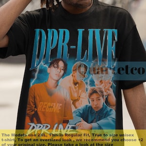 DPR Live, DPR Live Shirt, Dpr Live Merch Tour, Dpr Live Hong Dabin Rapper, Hong Da-bin, Dpr Live Rapper Tshirt, Dpr Live Korean Rapper Tees