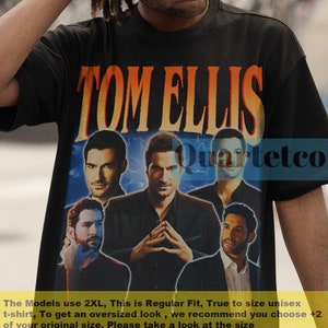 Tom Ellis, Tom Ellis Shirt, Tom Ellis Vintage Tshirt, Tom Ellis Fan Tees, Tom Ellis Poster, Retro Tom Ellis Vintage Gift, Tom Ellis Clothing