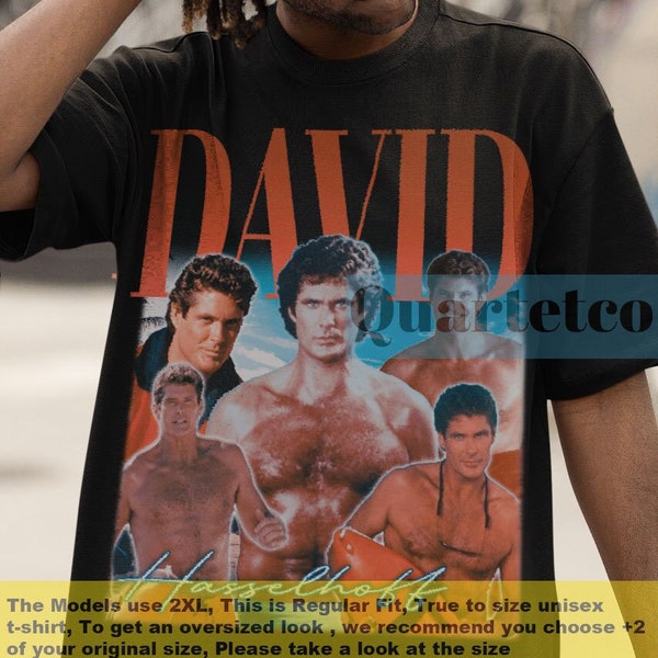 David Hasselhoff, David Hasselhoff Shirt, David Hasselhoff Tshirt, David Hasselhoff Film, Retro David Hasselhoff Vintage Tees