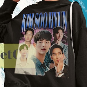 Kim Soo-hyun, Kim Soo Hyun, Kim Soo Hyun Sweatshirt, Kim Soo Hyun Vintage Sweater, Retro Kim Soo Hyun Tees, Kdrama Gift, Kdrama Tshirt Gift
