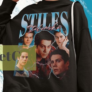 Stiles Stilinski Sweatshirt, Stiles Stilinski Sweater, Stiles Stilinski Vintage, Stiles Stilinski Clothing Gift, Dylan O&#39;Brien Movie Tees