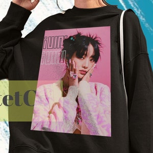 Minnie Sweatshirt, Minnie  G-IDLE Sweater, Minnie  G IDLE, Minnie  G I-DLE Vintage Clothing, G Idle Fan Tees, G Kpop Gift Tees, Music Kpop