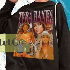Tyra Banks, Tyra Banks Sweatshirt, Tyra Banks Fan Gift, Tyra Banks Sweater, Tyra Banks Clothing, Tyra Banks Vintage Style, Tyra Banks Gift