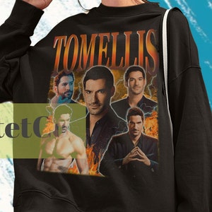 Tom Ellis, Tom Ellis Sweater, Tom Ellis Sweatshirt, Tom Ellis Movie Fan, Retro Tom Ellis Vintage Gifts, Tom Ellis Gift, Tom Ellis Clothing