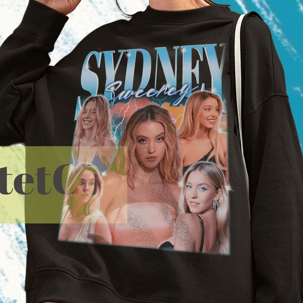 Sydney Sweeney, Sydney Sweeney Sweatshirt, Sydney Sweeney Sweater, Sydney Sweeney Gift, Vintage Sydney Sweeney Retro Clothing, Movie Gift