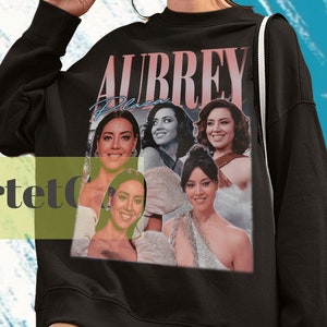 Aubrey Plaza, Aubrey Plaza Sweatshirt, Aubrey Plaza Vintage Sweater, Aubrey Plaza Sweater, Aubrey Plaza Merch, Aubrey Plaza Gift Clothing