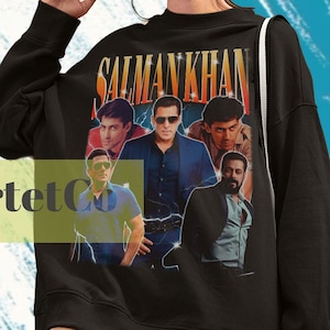 Salman Khan Sweatshirt, Salman Khan Sweater, Vintage Salman Khan Clothing, Salman Khan Retro Gift, Salman Khan Fan Gift, Salman Khan Movie