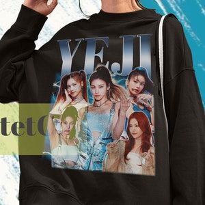 Hwang Yeji, Yeji Sweatshirt, Yeji Fan Gift, Retro Yeji Vintage Gift, Yeji Korean Singer Sweater, Yeji Idol Gift, Kpop Gift, Kpop Idol Gift