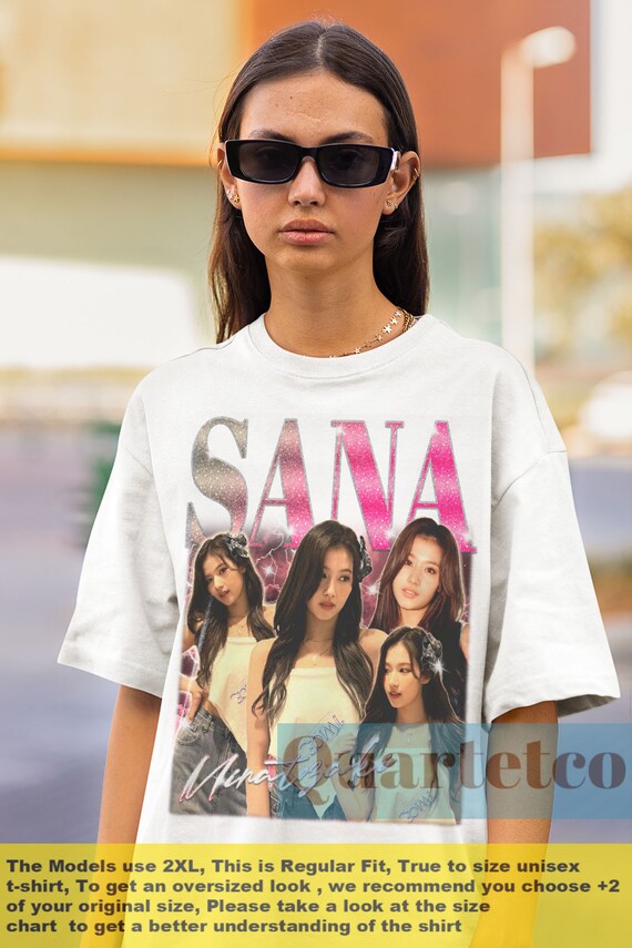 湊崎サナ、サナ シャツ、サナ TWICE Tシャツ、サナ ファン