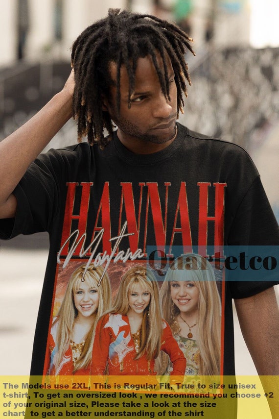 Hannah Montana Tシャツ（黒・白） Amazon | ディズニー ハンナ・モンタナ ワールドツアー レディ