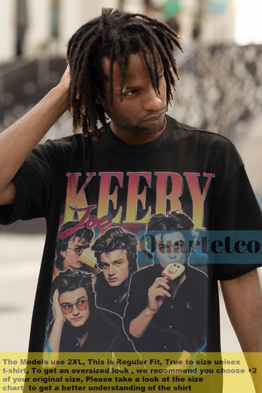 Joe Keery Shirt Chris Vintage 90's Graphic TShirt Kurt Kunkle Keys