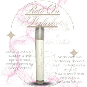 Roll on perfume, Eau De Parfum. Handbag Perfume, Oil based Perfume, Travel size perfume, luxurious skin scents.