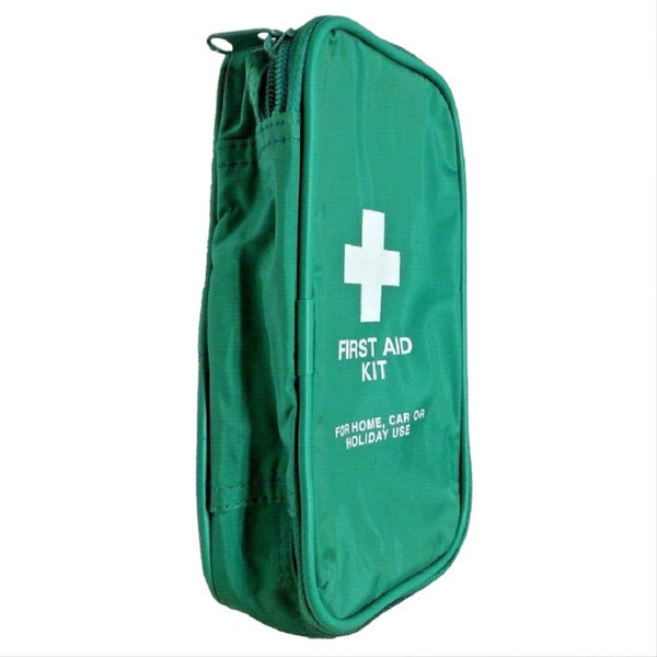 First Aid Carry Kit Bag - Case Box Pouch - Medical Emergency Survival Empty NEW