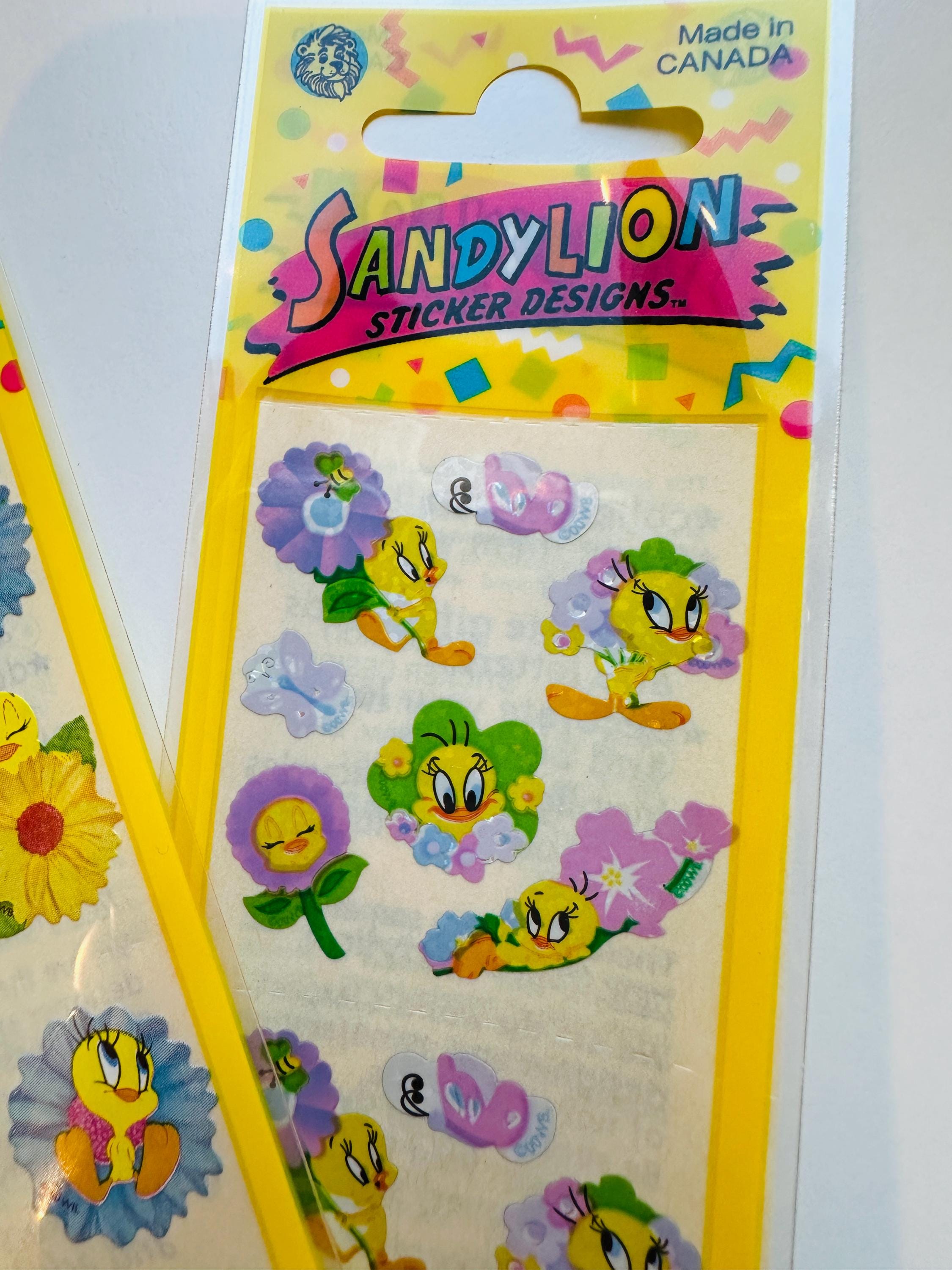 サンディライオン Vintage Sandylion Packs From Japan Tweety Bird Stickers Looney