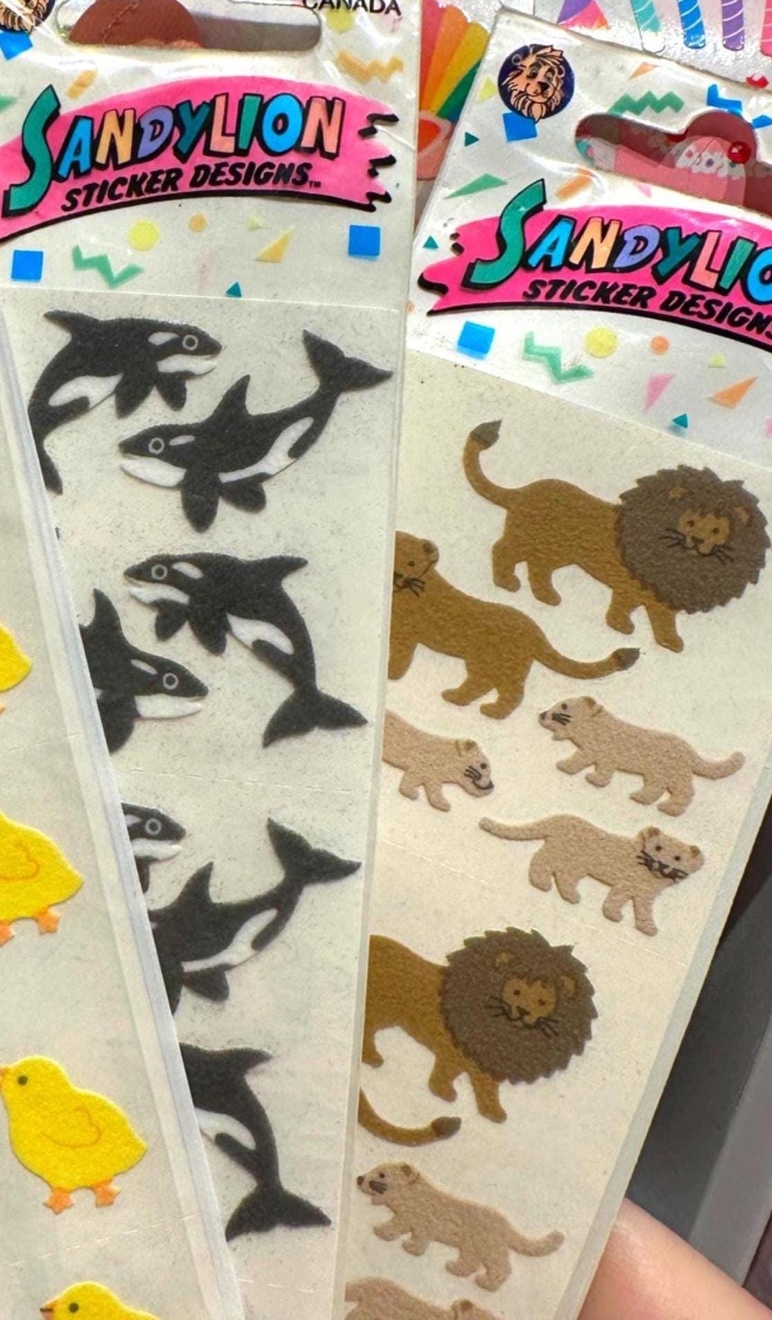 Sandylion Stickers - Etsy