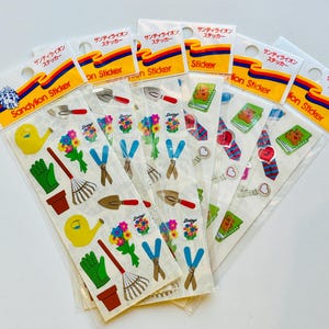 Vintage Sandylion Mylar-Aufkleber 3 in Packung aus Japan in Verpackung exklusiv für Japan