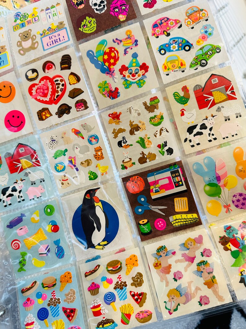 Clear Sticker Organizer Pages for Sandylion Sticker Modules 2 Etsy