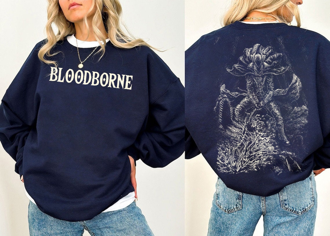 Bloodborne The Hunter Shirt, Bloodborne Game Shirt, Retro Bloodborne Shirt, Fans Gift
