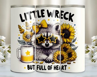 Bit Of a Mess But Doing My Best Anxiety PNG, Funny Design, Sublimation Design Digital Download PNG Instant Digital cute raccoon png